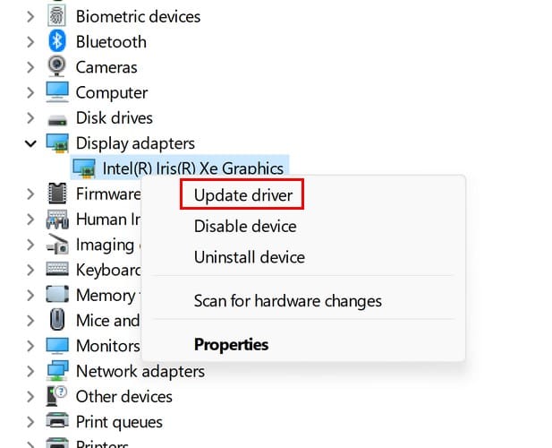 Update Windows 11 drivers