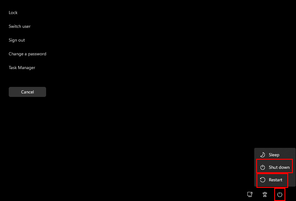 Windows Lock Screen