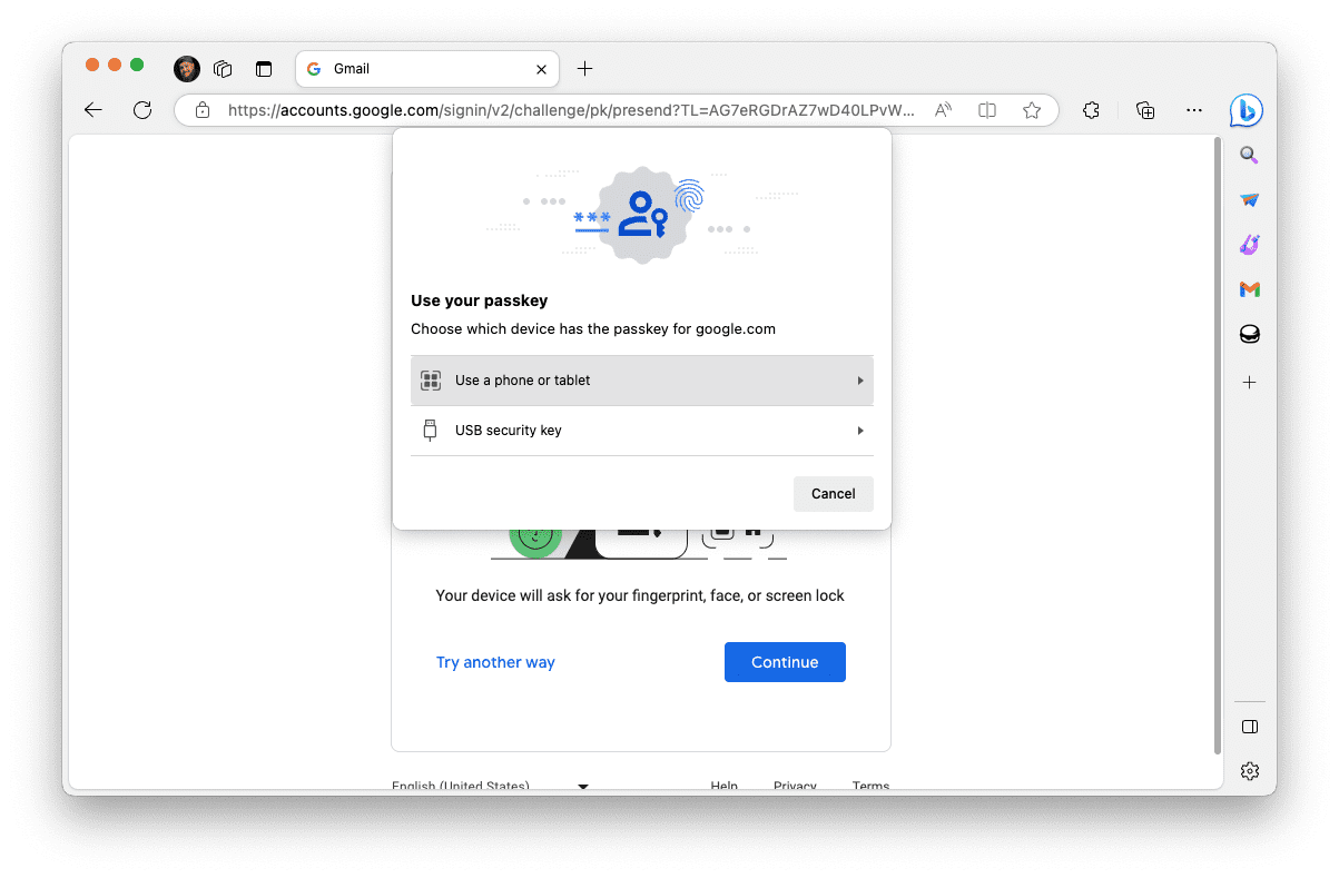 How to Set up and Use a Passkey for Your Google Account - 7