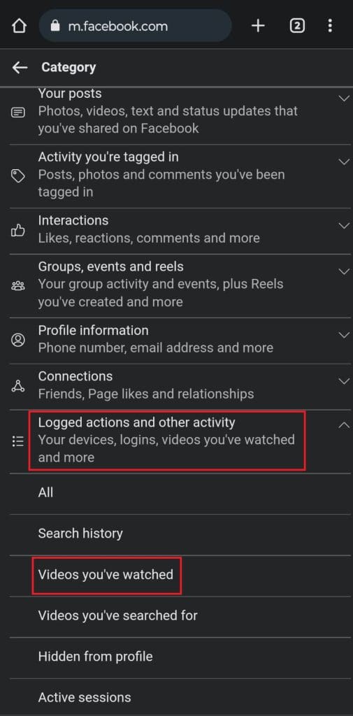 How to Find Watched Videos on Facebook in 2023 - Technipages