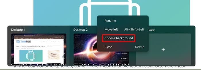 Add background to virtual background on Windows 11
