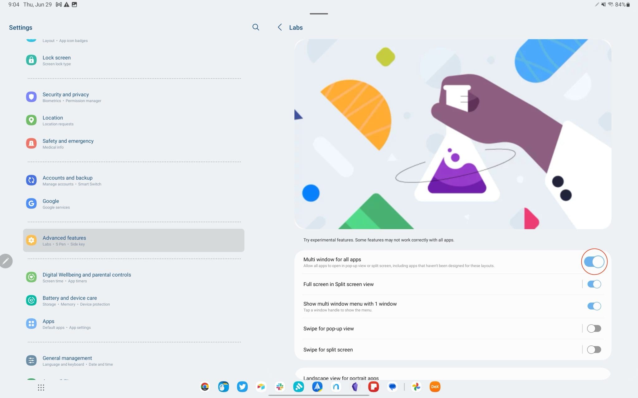 How to Use Multi-Window With Galaxy Tab S8 - Technipages