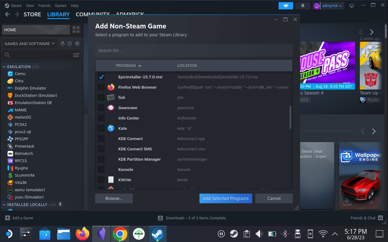 How to Install Epic Games Store on Steam Deck - 21