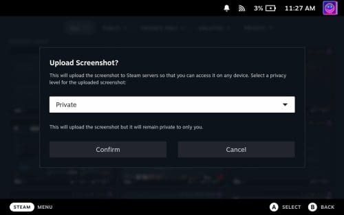How to Take a Screenshot on Steam Deck - Technipages