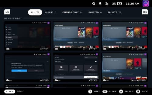 How to Take a Screenshot on Steam Deck - Technipages
