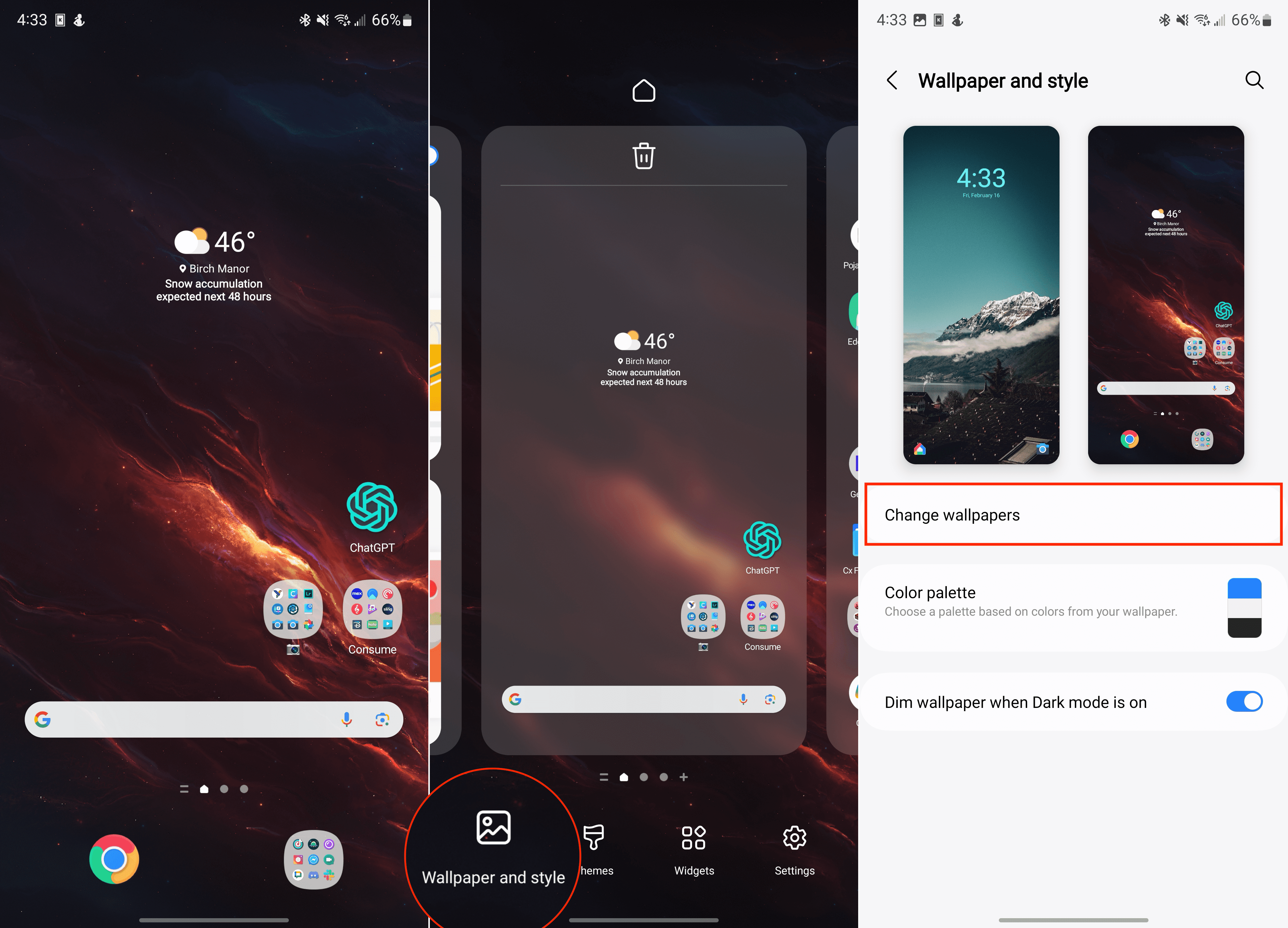 How to make AI wallpapers on the Galaxy S24 1