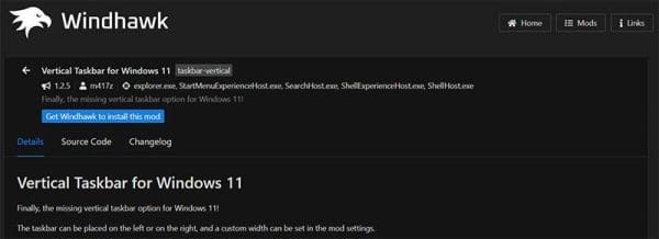 vertical taskbar in Windows 11 2