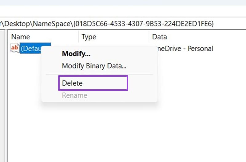How to Fix One Drive Showing Up Twice in File Explorer 9