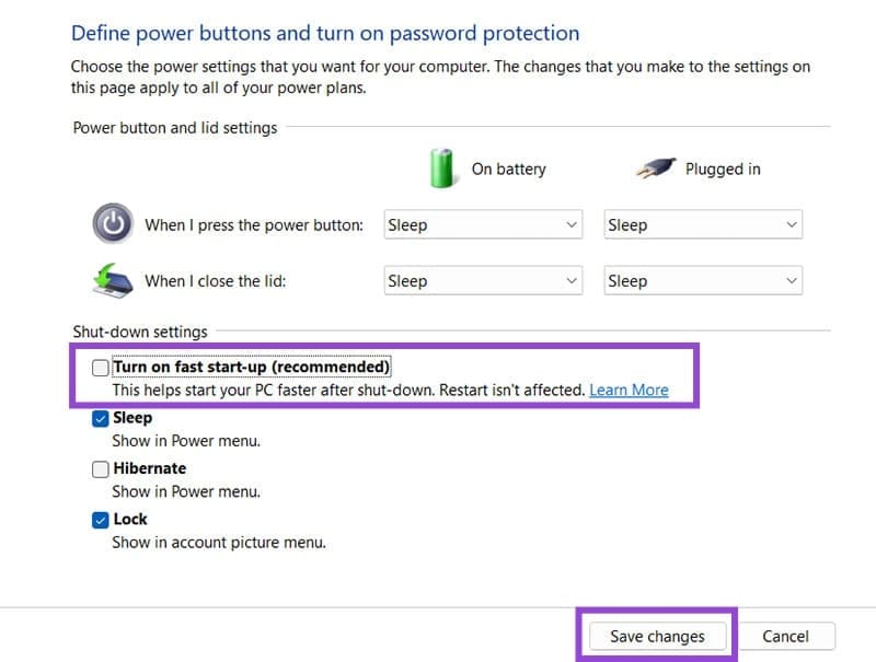 How to Fix Windows 11 Restarting Instead of Shutting Down 5