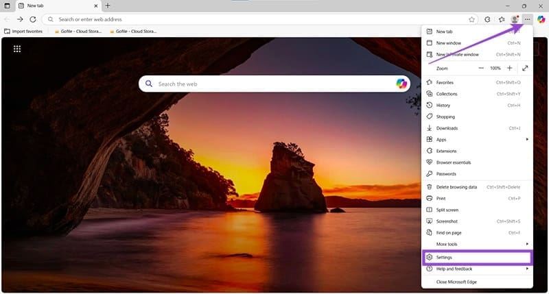 How to Fix Edge in Foreign Language 1