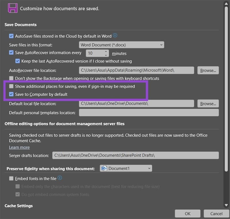 Microsoft Word Not Saving Files 5