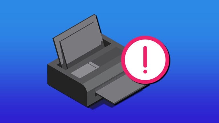 fix attention required error on printer