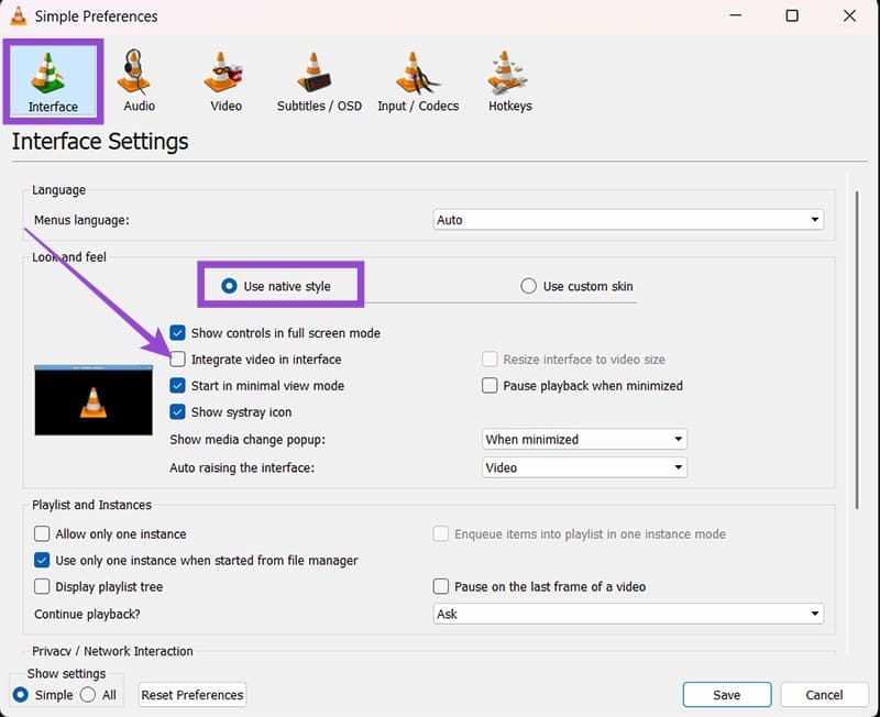 How to Fix When VLC Player Opens in Wrong Size 7