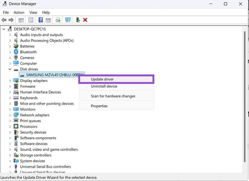 Windows 11 Doesnt Recognize New SSD in Disk Management 2