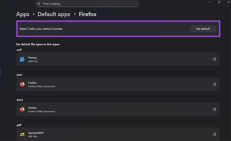 Cant Set a New Default Browser Automatically Heres What to Do 10