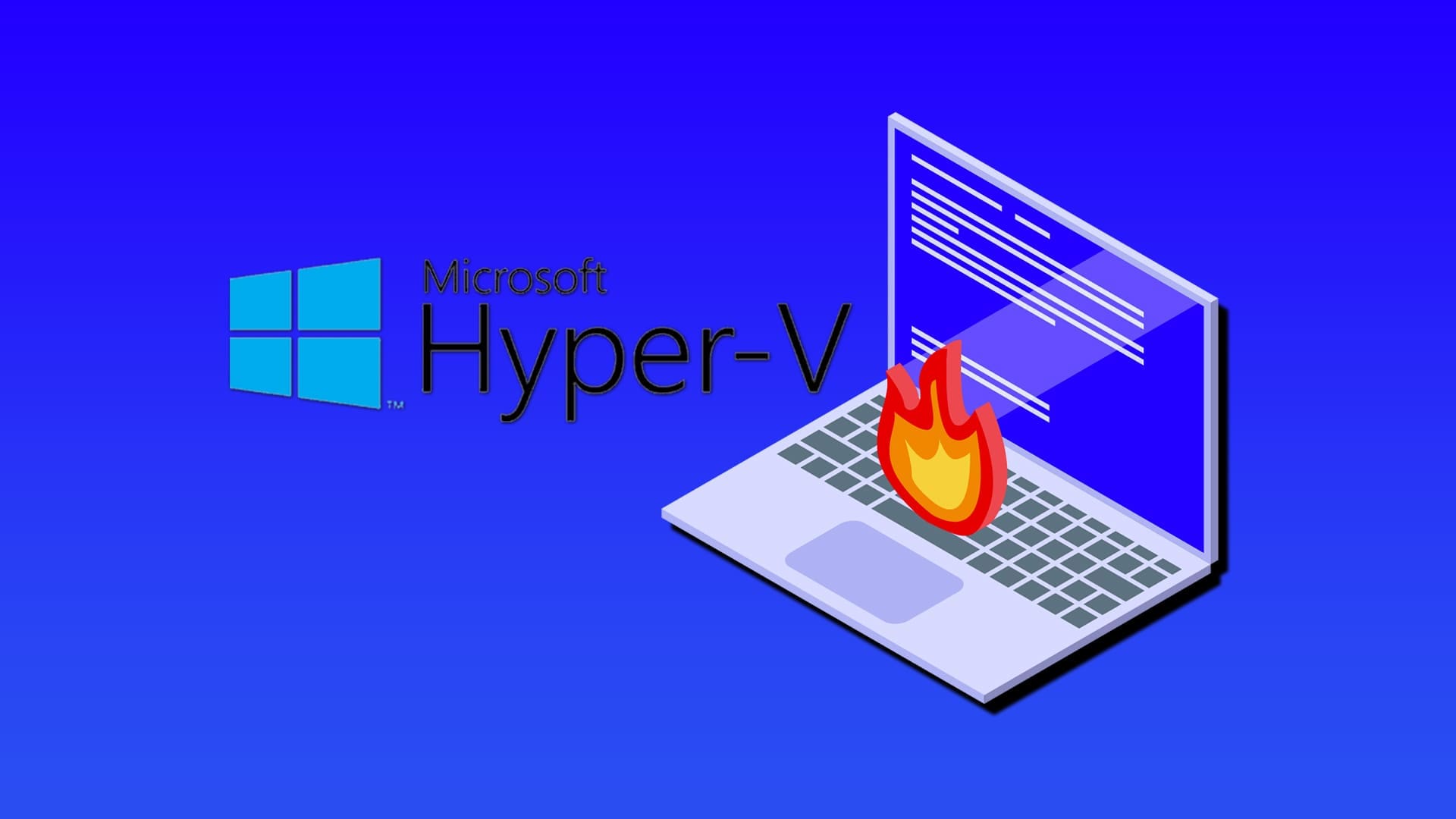 computer heating up in hyper v