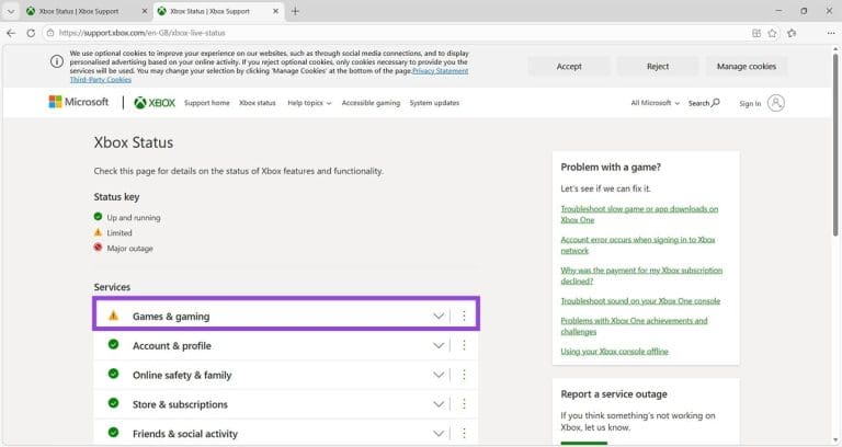 Xbox.com Status What to Do With a Service Outage Message on Xbox - Technipages