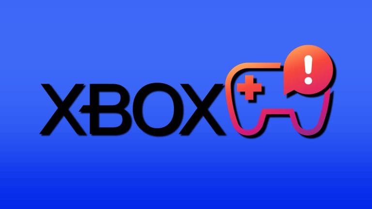 service outage message on Xbox