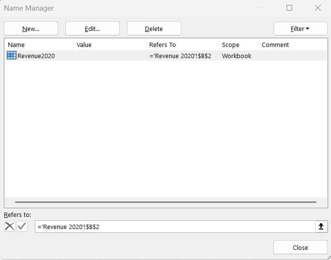 How to Link to a Master Sheet in Excel 4