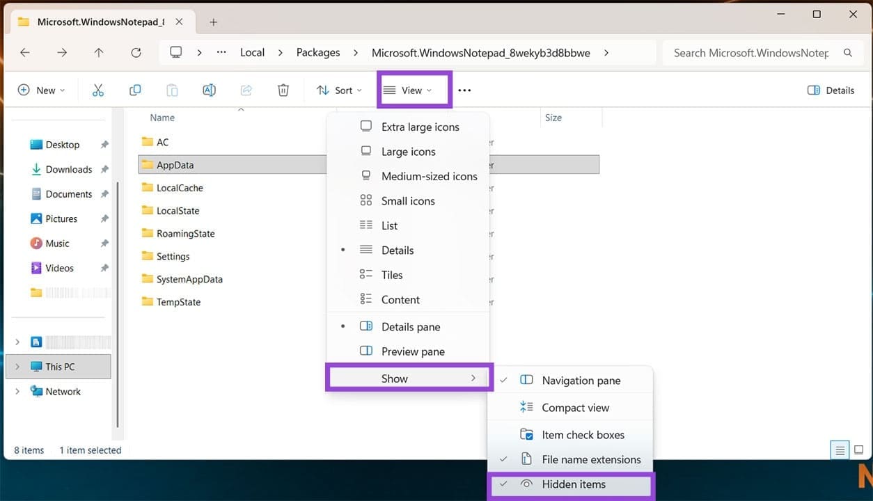 How to Reset Notepad to Factory Settings 5