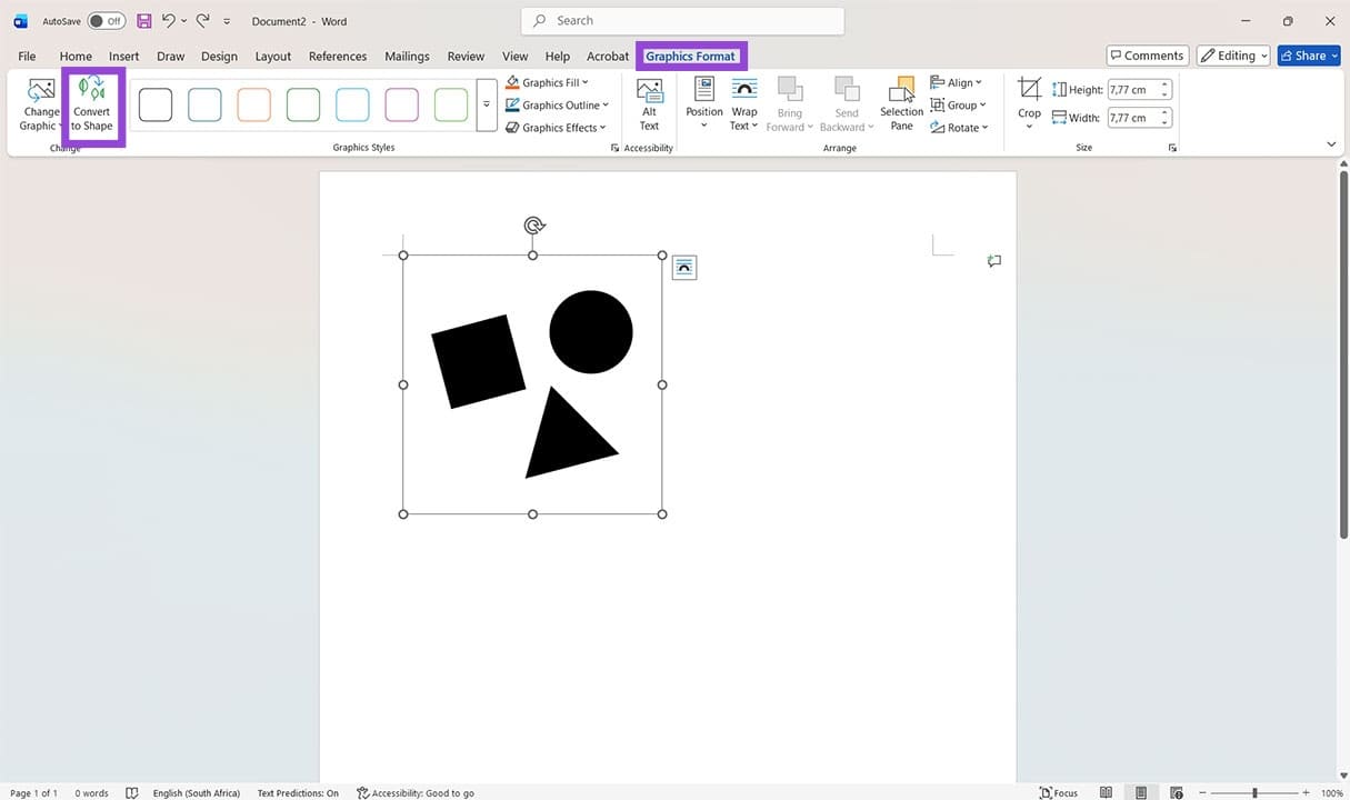 How to Turn a Microsoft Word Picture Into SmartArt 7