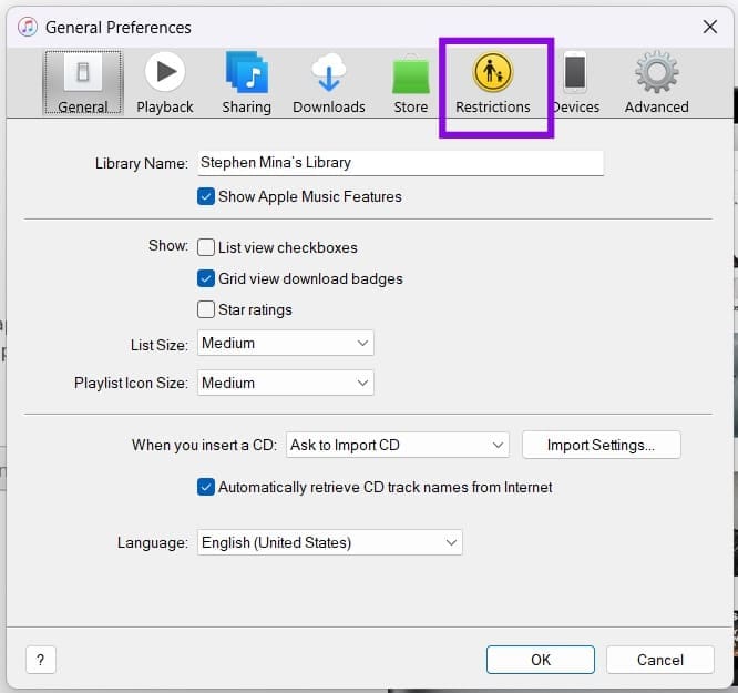How to Restrict Explicit Content on Apple Music in Windows 11 6