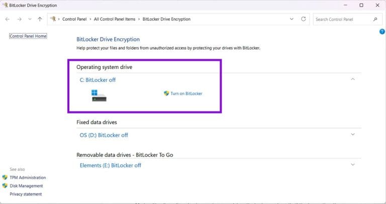 What’s the Difference Between BitLocker and Device Encryption in ...