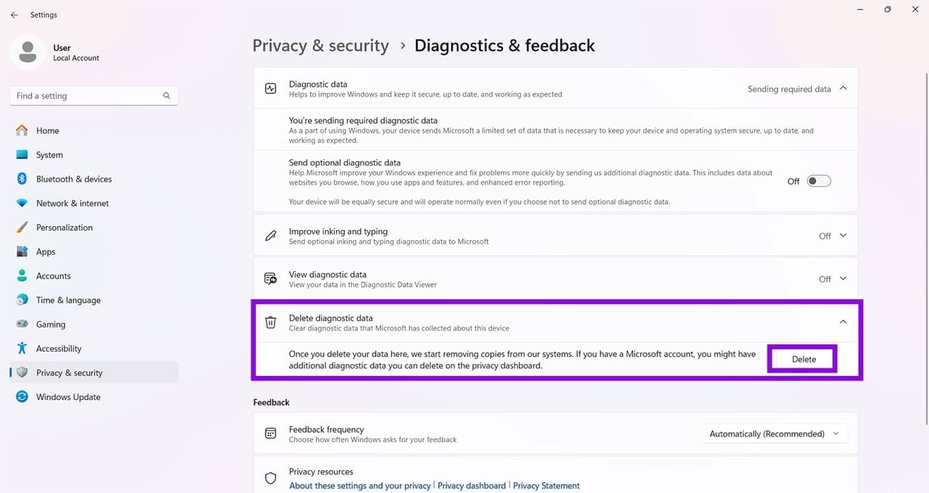 Tips for Improving Your Privacy in Windows 11 4