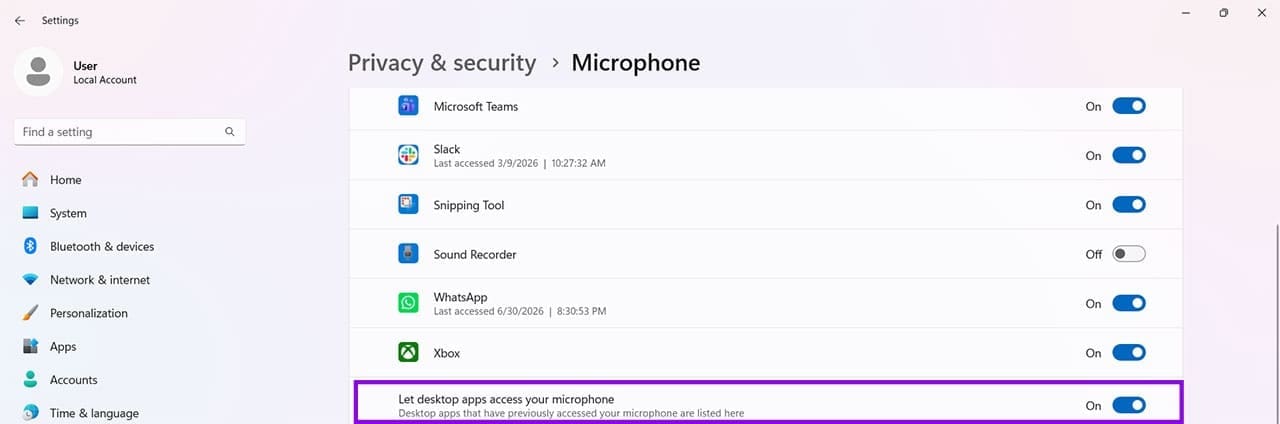 How to Fix Microphone Not Working in Microsoft Edge 3