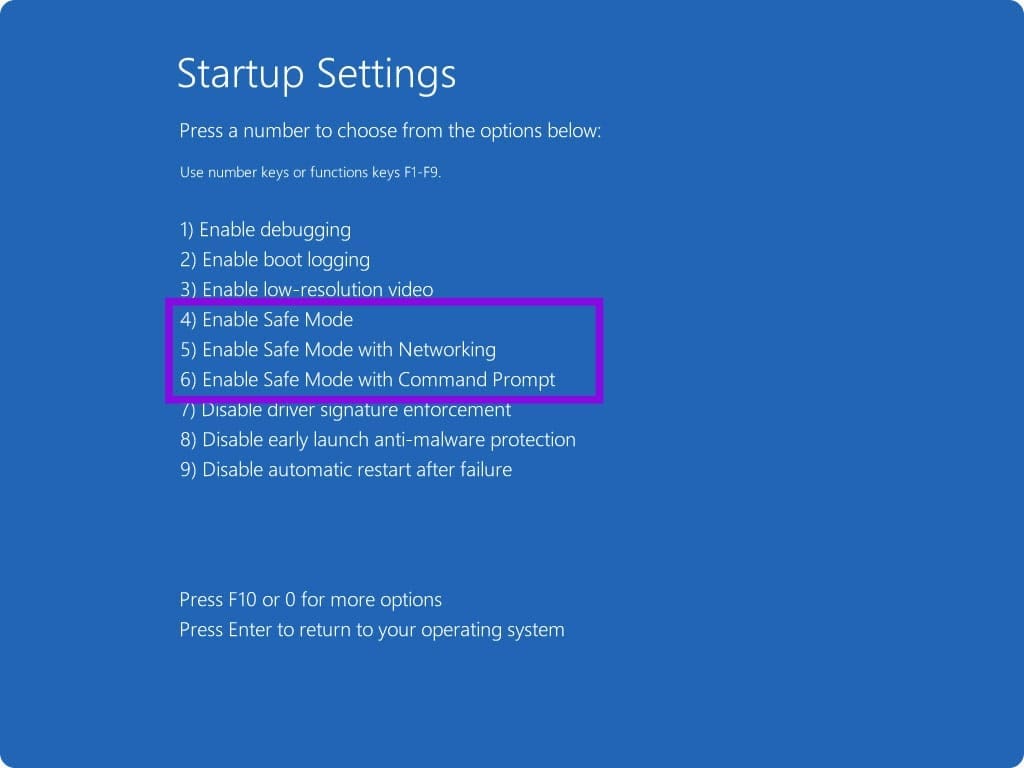 How to Fix Windows Critical Process Died Errors in Safe Mode 3