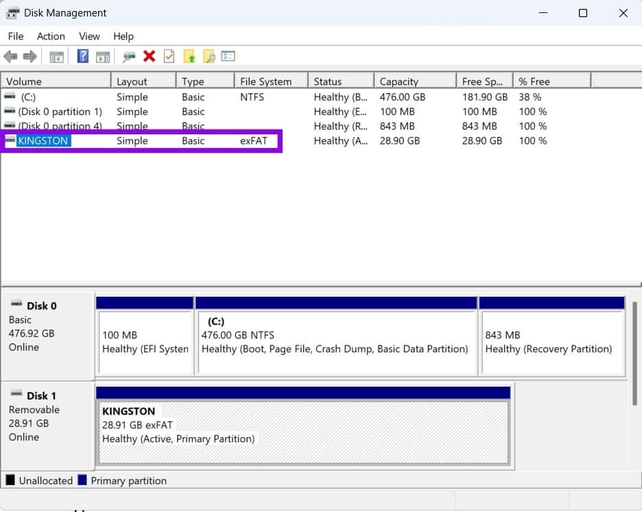 Why Is exFAT Drive Not Showing Up on Windows 11 1