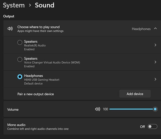 How to Fix an Audio Jack Not Working on Windows 11 PC 2