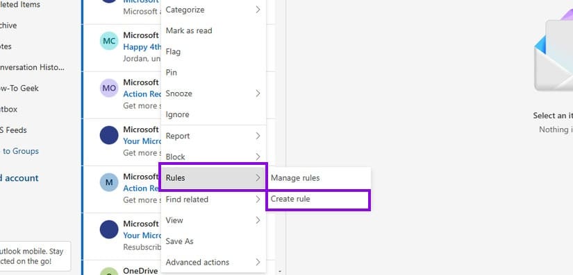 Your Guide to Creating Rules in Outlook 1